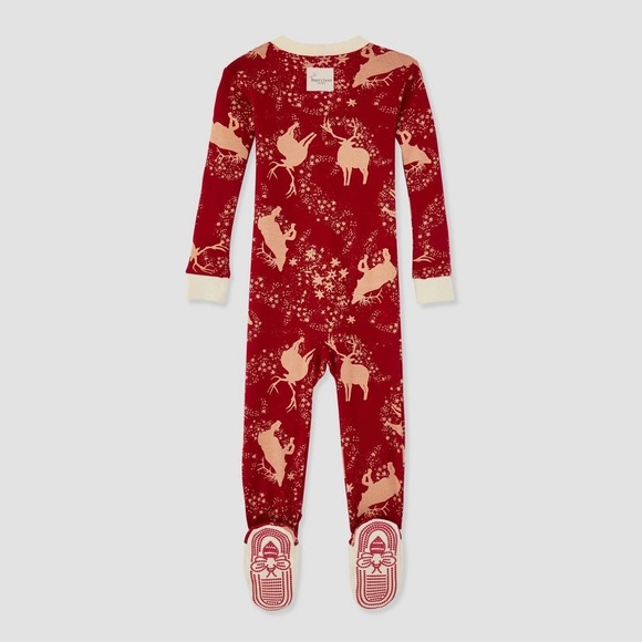 Burt’s Bees Christmas Baby Reindeer Sleeper Size 12 Months NEW - Picture 8 of 8